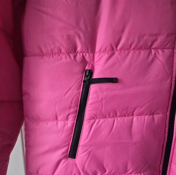 Nike Womens sz Small NWT Bright Pink Puffer - Picture 2 of 16